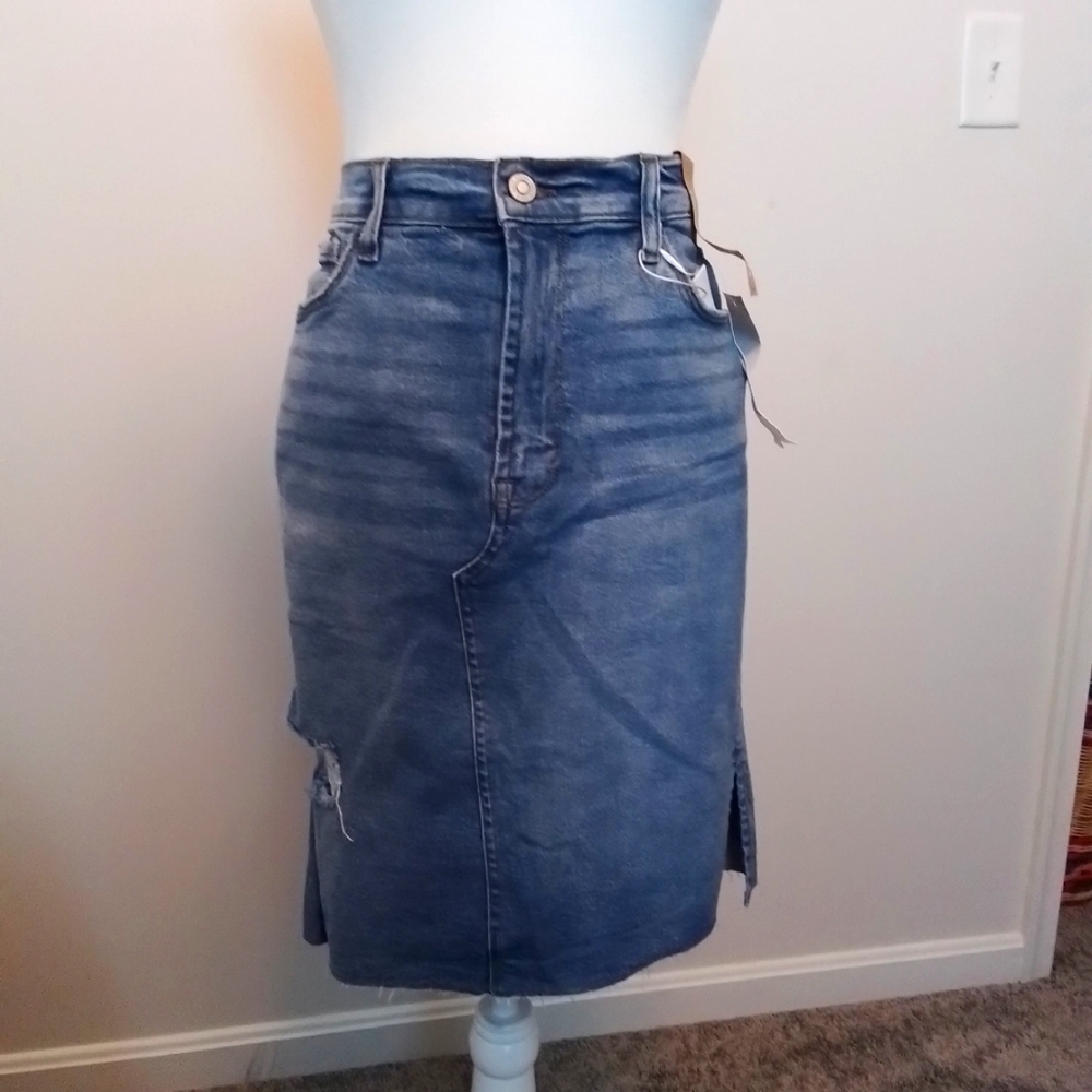 Jean skirt
